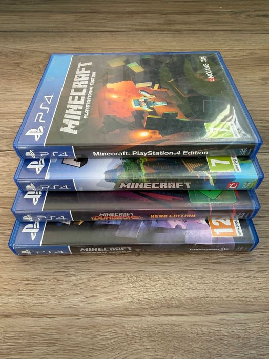 Pachet Jocuri PS4 Lot Play Station Jocuri Colectie Minecraft