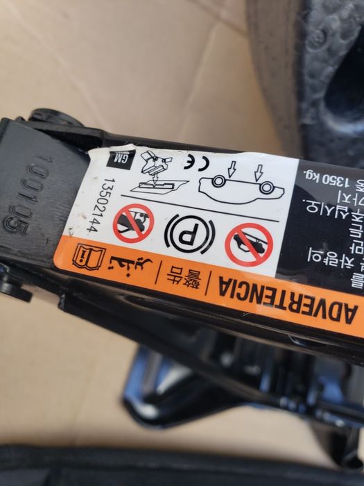 Kit pana cric opel insignia original