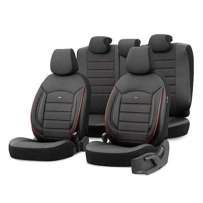 Тапицерия OTOM за седалки Premium PRM115 Черно/Червено