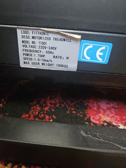 Banda de alergare Fit Tronic