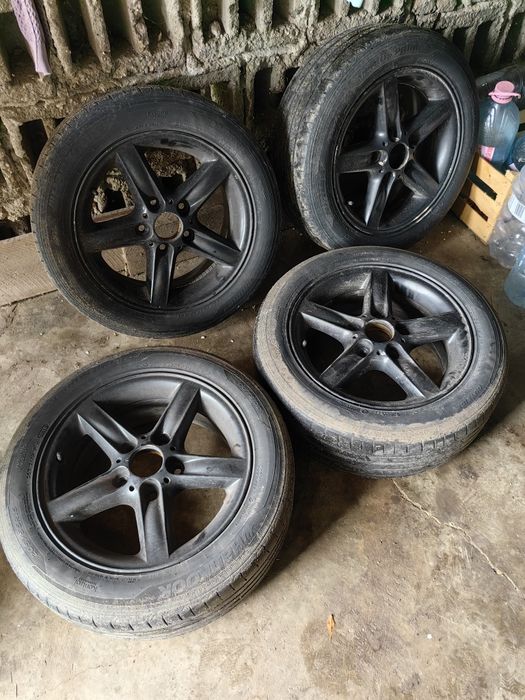 Roti jante anvelope vara  5x120 205 55 16 bmw