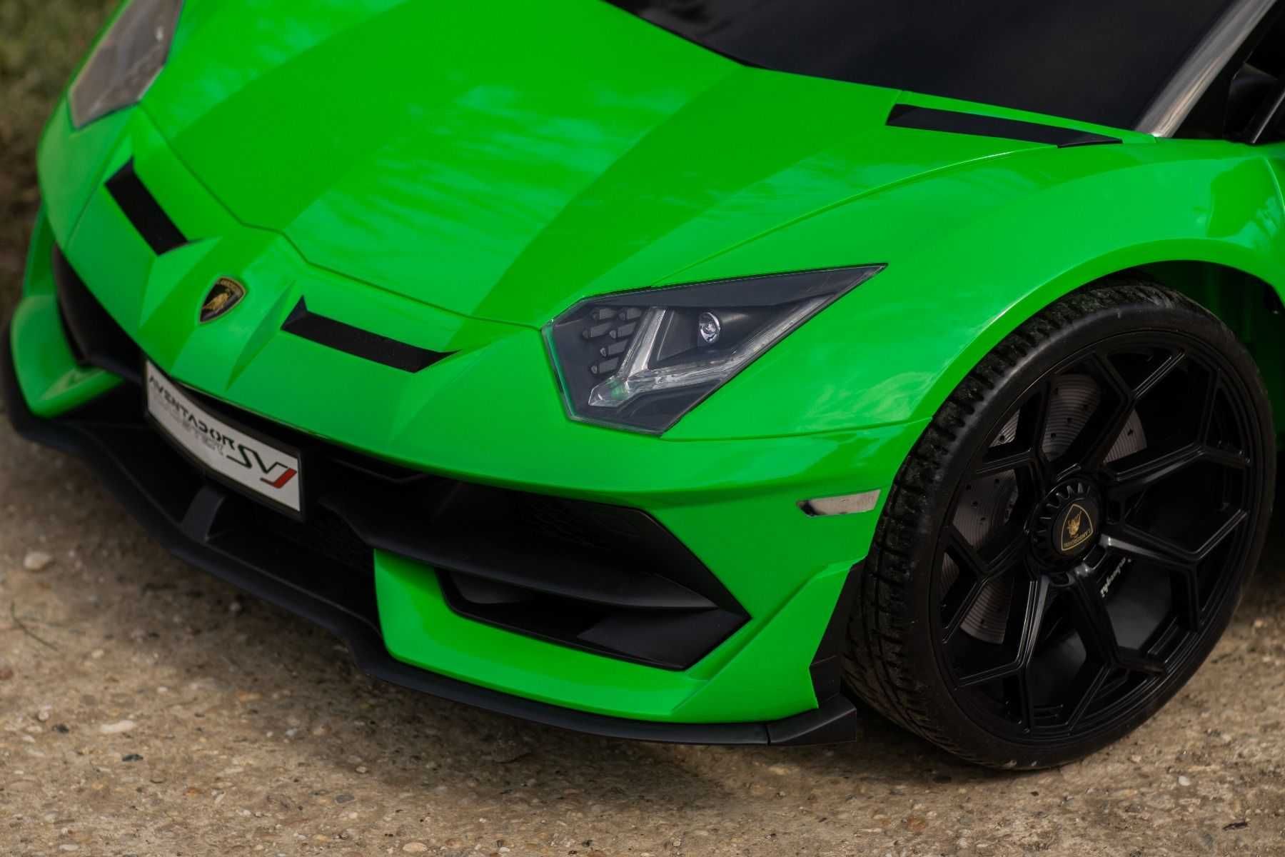 Лицензирана акумулаторна кола Lamborghini Aventador 2025,MP4,24V,600W
