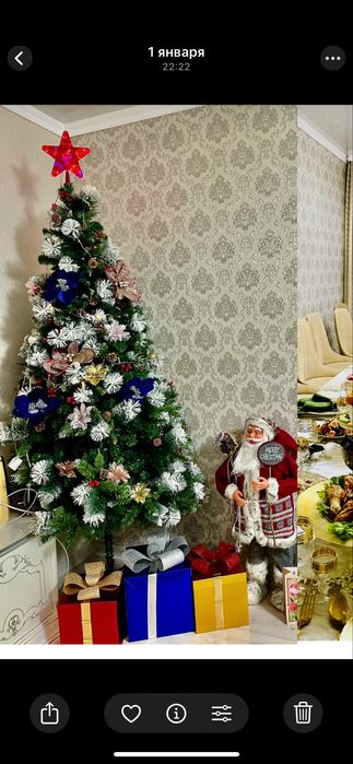 Продается новогодняя елка с игрушками