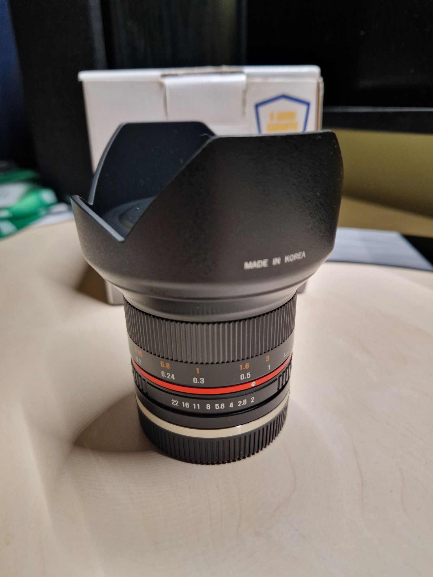 Obiectiv Samyang 12mm f2.0 Sony