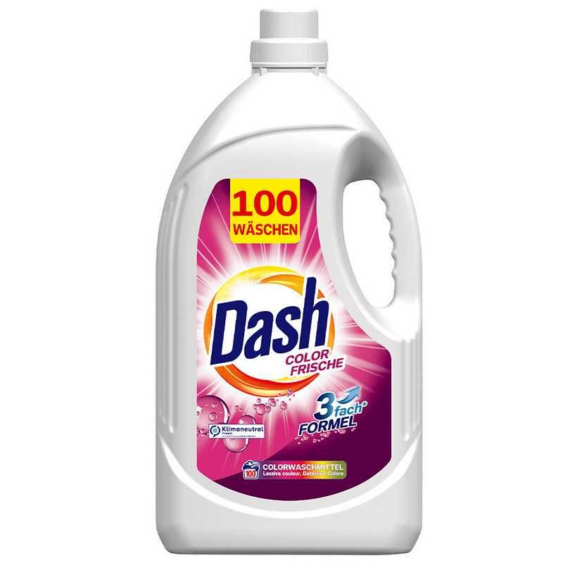 Прах за пране Dash Color Frische, 6 кг, 100 пранета на ЕДРО