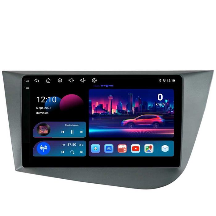 Navigatie Dedicata Android Seat Leon 2 (2005-2012), Bluetooth,Carplay