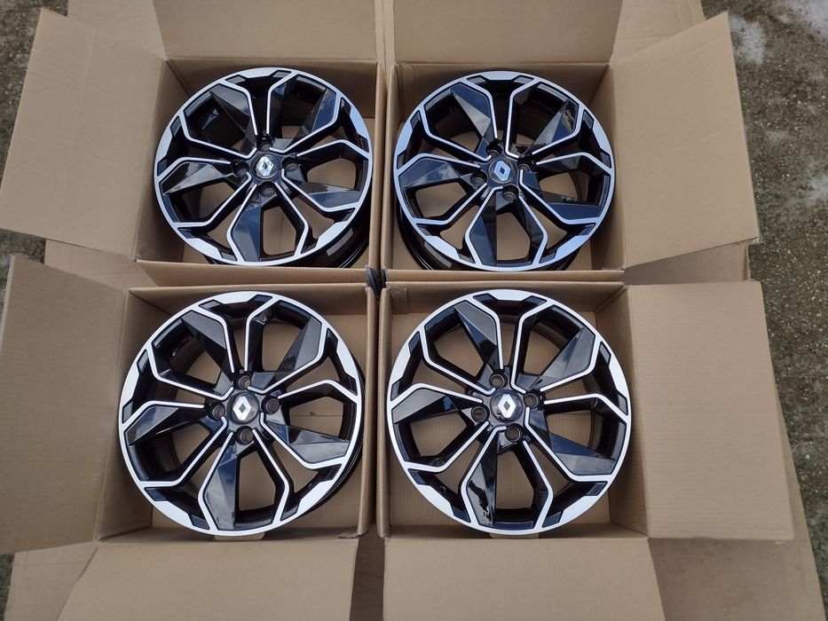 Jante 16 Renault 4 x 100 R16 sau R15 Bicolore