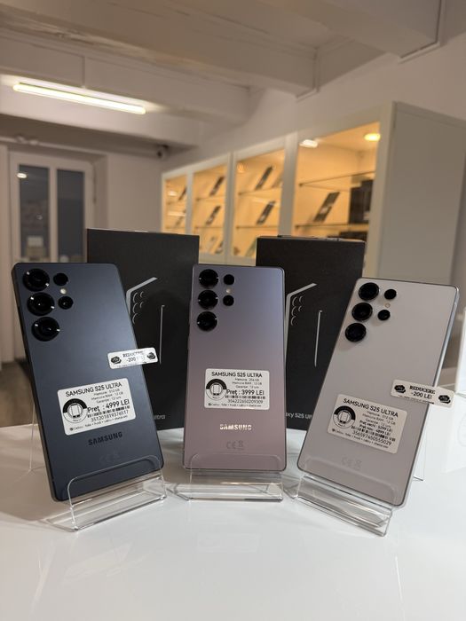 Samsung S25 Ultra 256 si 512 gb , ca noi ! Garantie + cadou