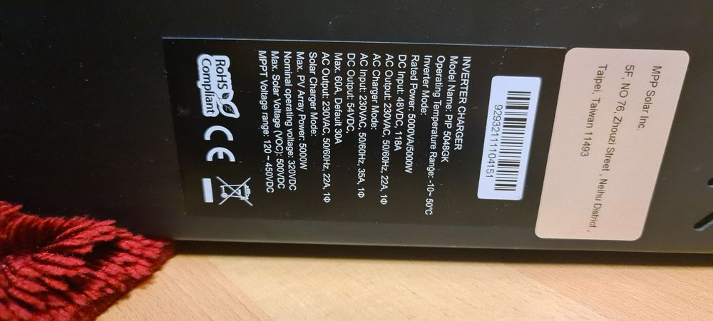 Invertor mpp solar 48v