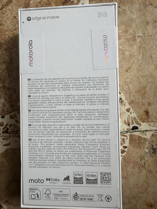 Motorola Edge 60 Fusion Grey ! Sigilat !