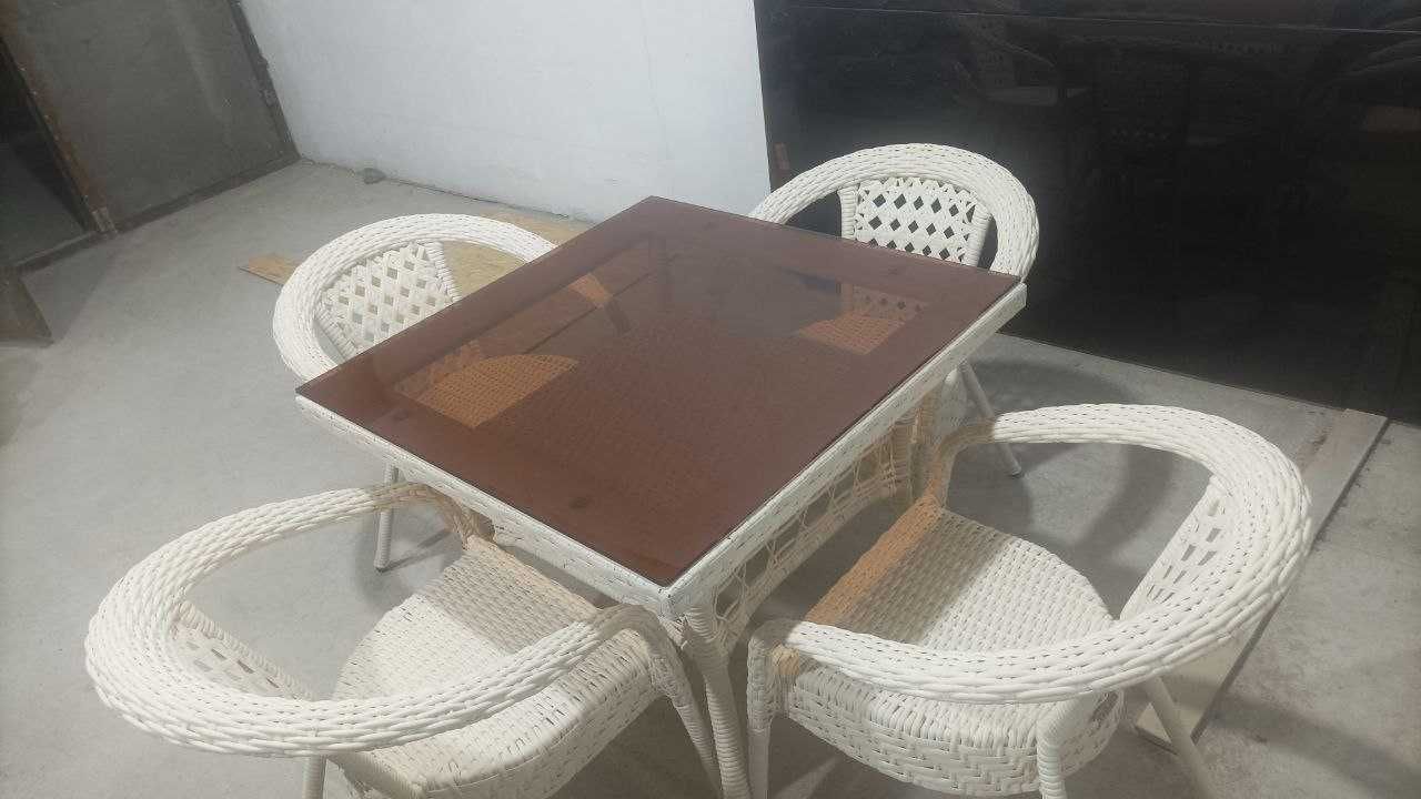 ratan mebel mehmonxona, kafe, restoran va uy uchun