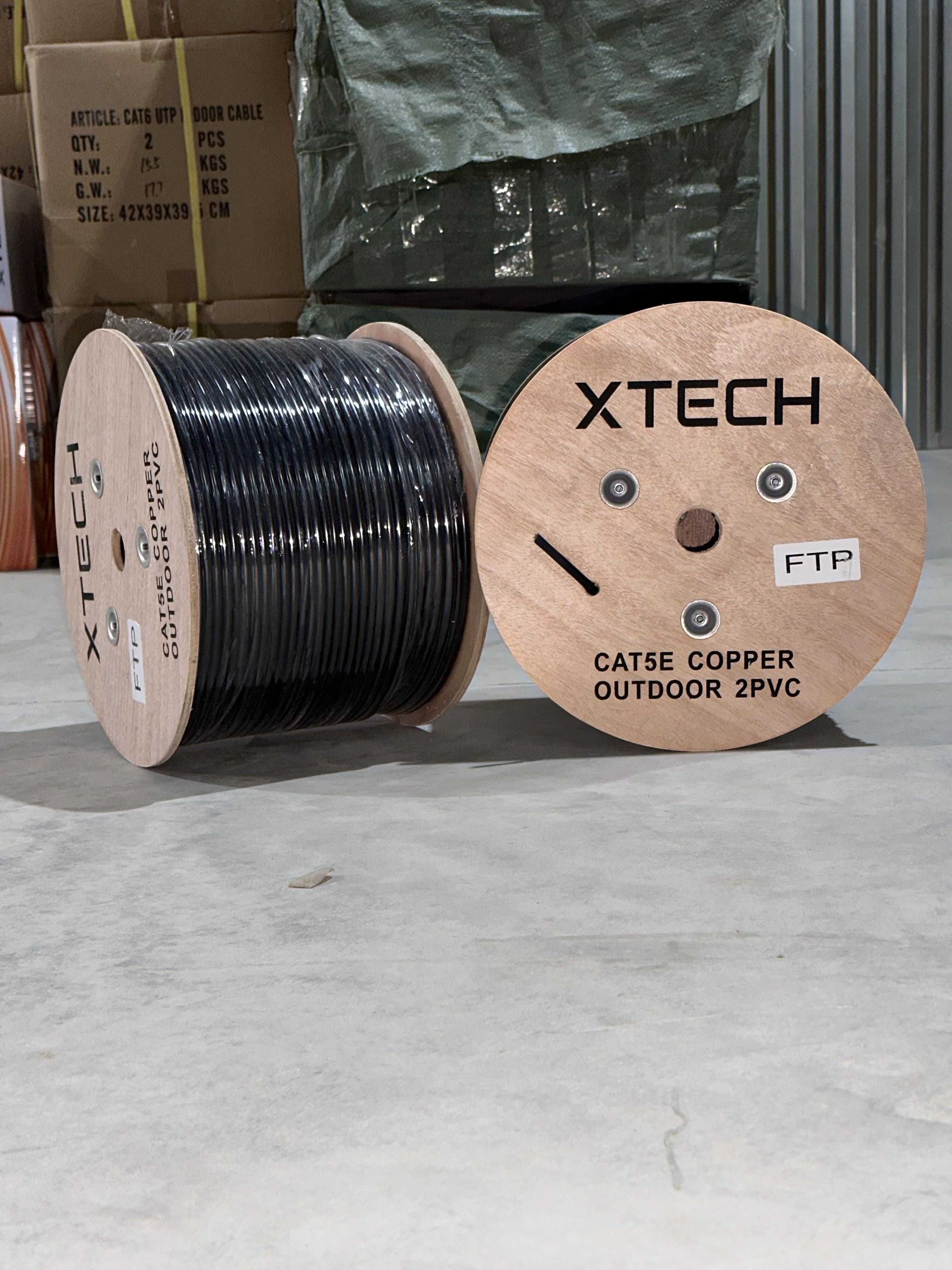 CAT 5E FTP copper 2PVC внешний кабель