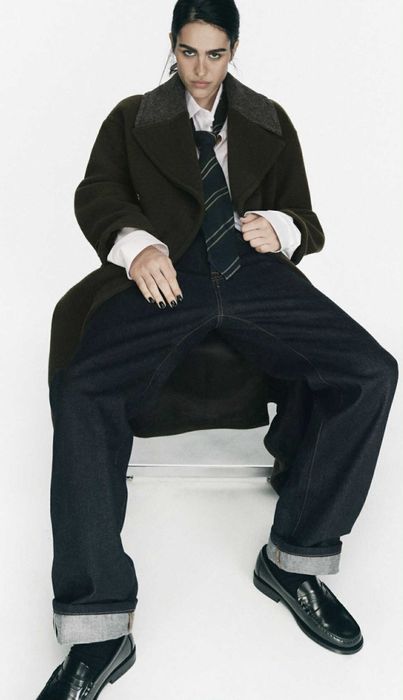 ZARA вълнено палто ново