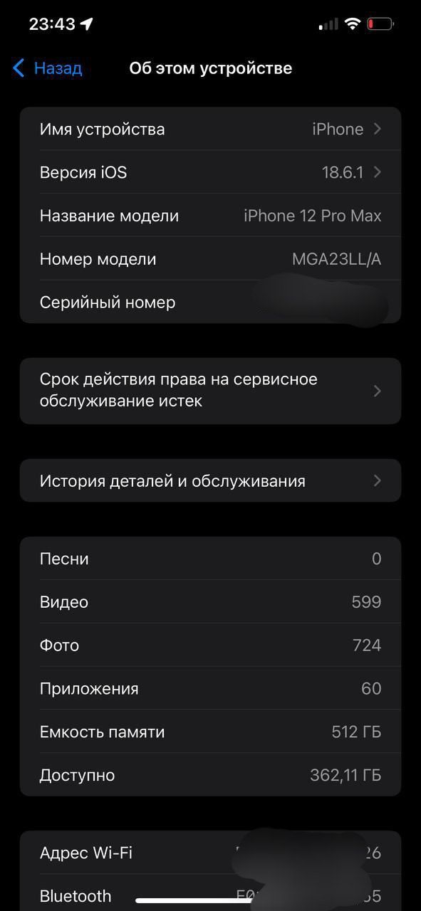 Iphon 12 pro max 512gb