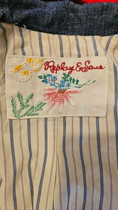 Jachetă denim fete Replay