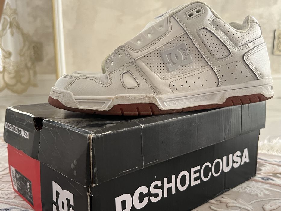 Кроссовки DC STAG White удобные к носке