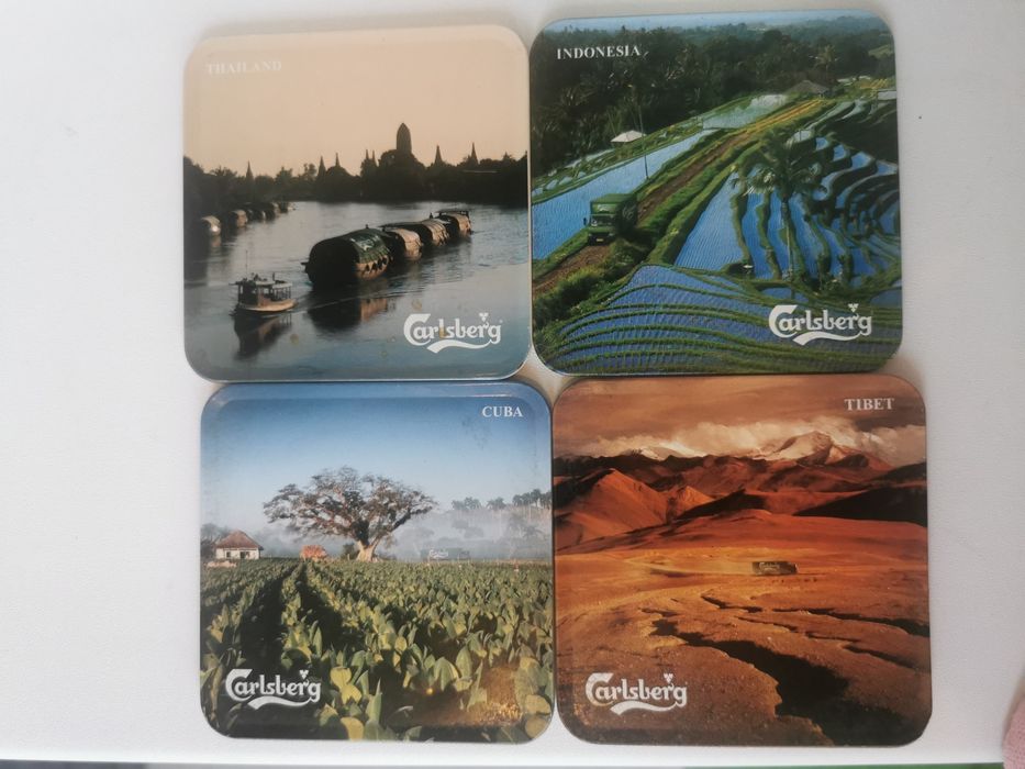 Suport Pahar Carlsberg Suporti pahar Biscuiti Set coastere Carlsberg
