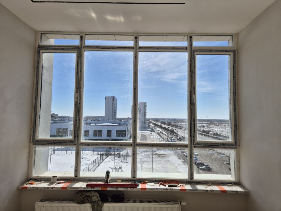 Пластиковые, алюминиевые окна двери витражи,балконы,терезе,есіктер