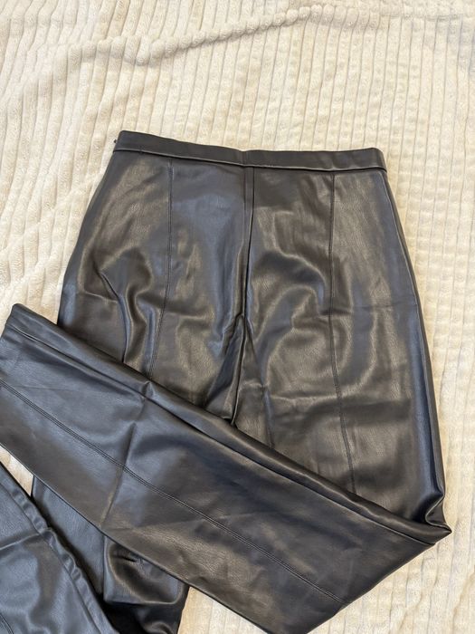 Кожен панталон Zara M размер