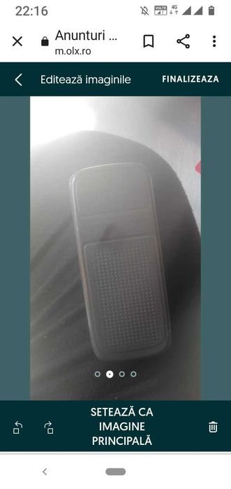 Telefon de colecție Nokia 1208 perfect funcțional este aproape nou