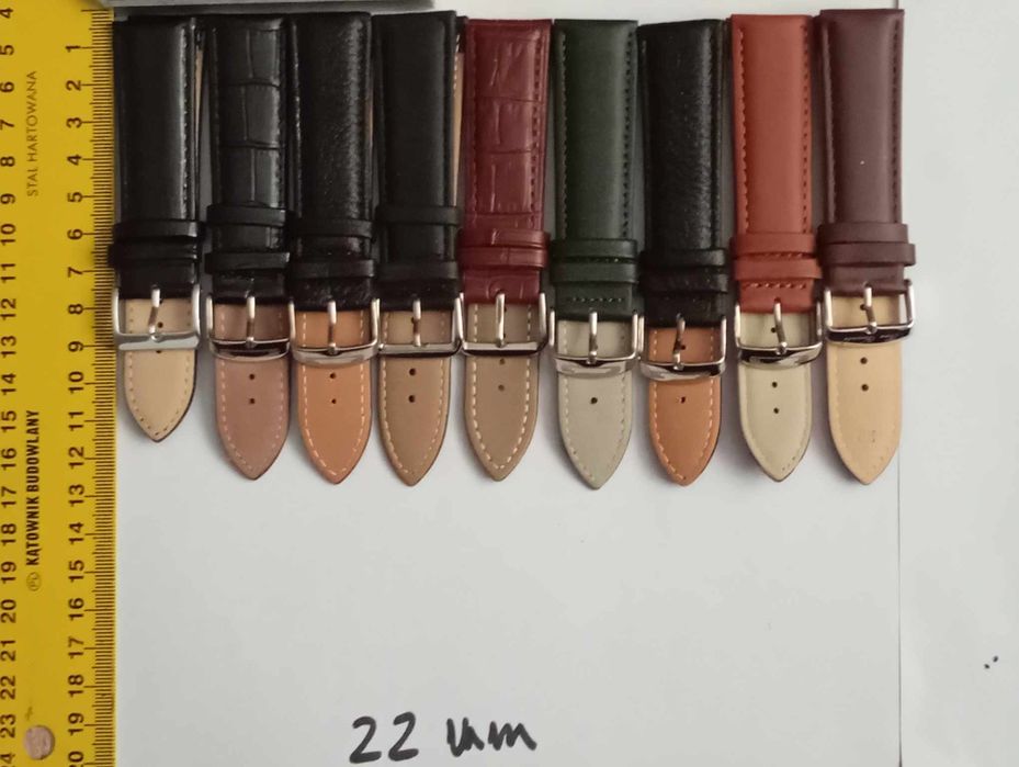 Curele piele pentru ceasuri,mărimi de 18,20 și 22mm