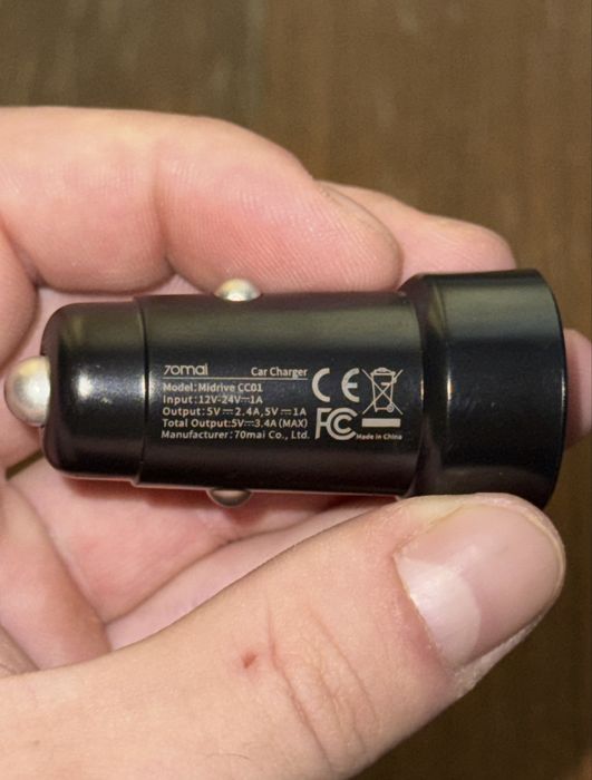 Alimentator USB + încărcător auto pentru cameră video 70mai A510