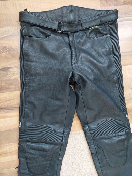 Pantaloni de barbat, Polo,ideal moto,chopper,touring,piele naturala,XL