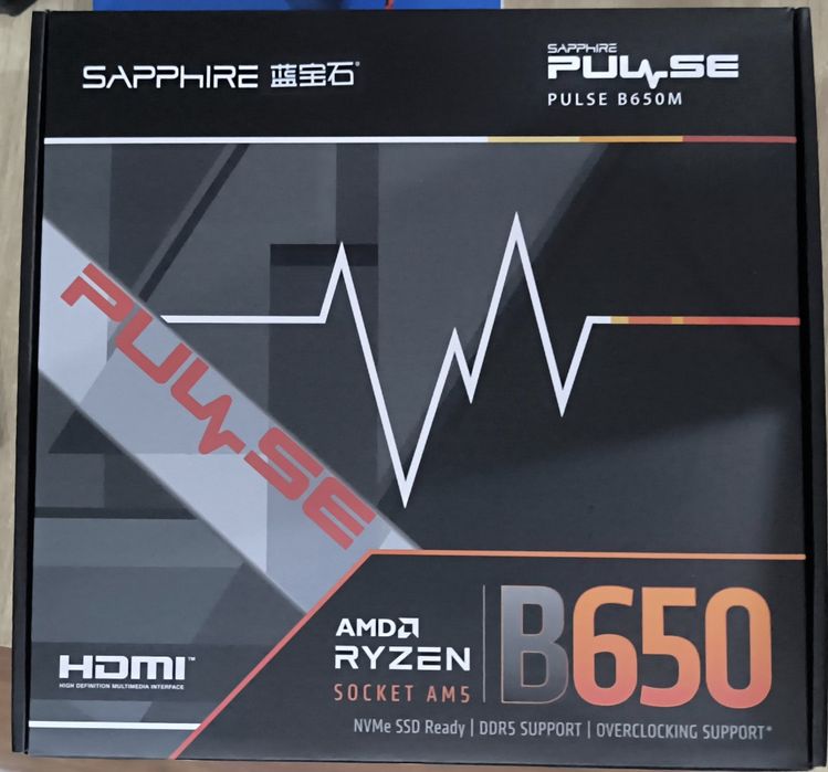 Материнская плата B650M Pulse WiFi от Sapphire