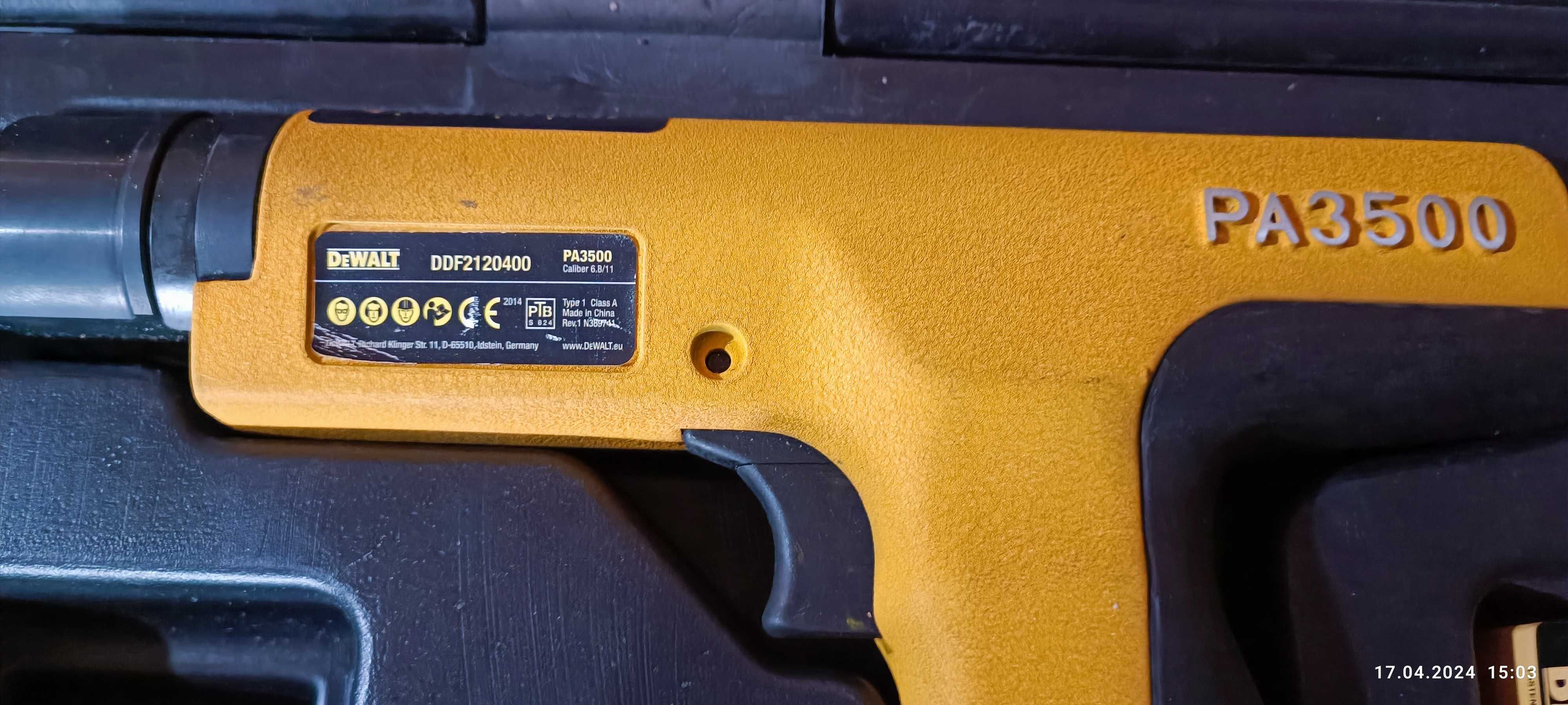 DeWalt - 52019-PWR - Unealtă semi-automată acționată cu pulbere PA3500