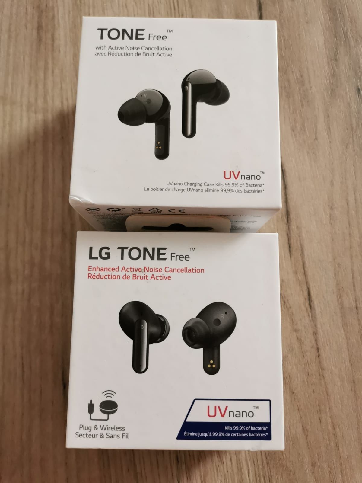 Casti Audio In-Ear LG TONE Free FN7, True Wireless, Bluetooth, UV Nano