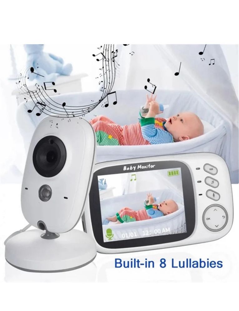 Baby Monitor Camera Audio-Video Wireless