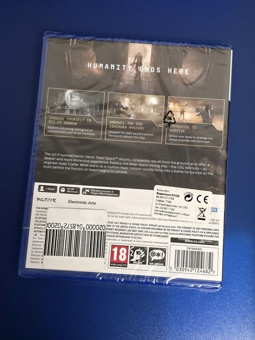 ЗАПЕЧАТАНА Dead Space PS5 / PS 5