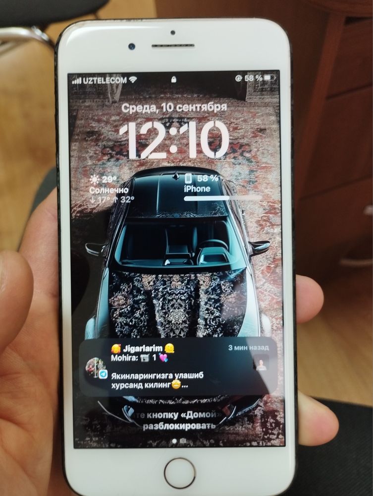 Iphone 8 + 256 talik kar dakk