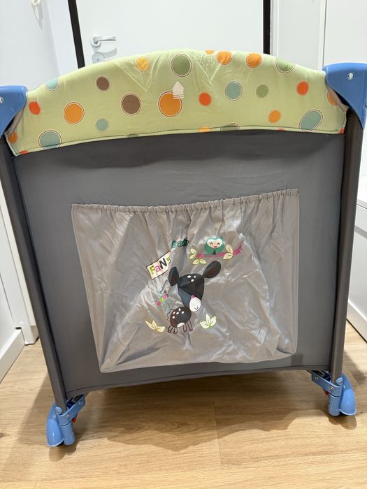 Patut pliabil BabyGo Sleepwell Blue
