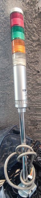 Patlite coloana lumini avertizare alarma utilaje 24v