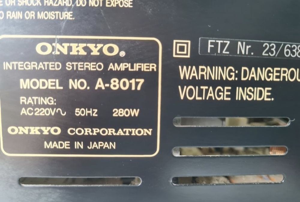 Amplificator Onkyo A-8017