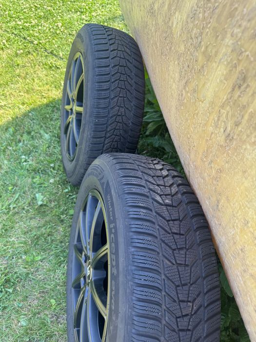 Set jante aliaj RC Design, 17”+ anvelope iarna Hankook 215/65 R17