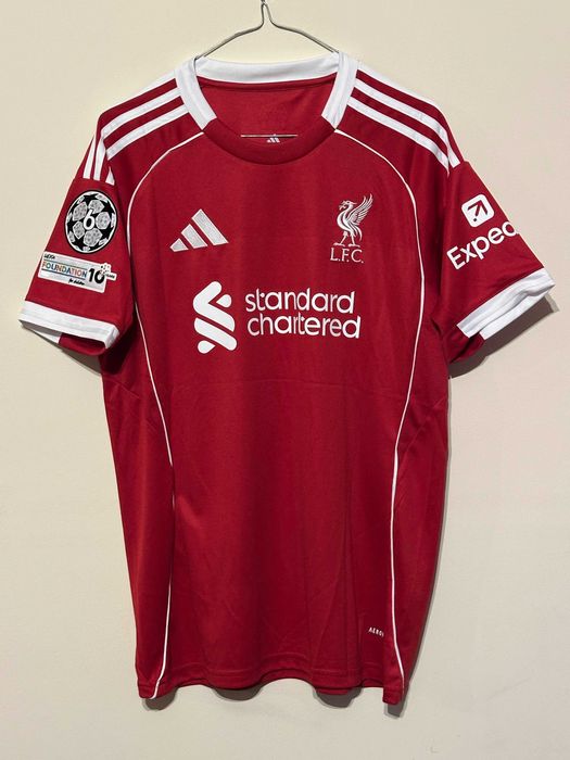 Тениска на Salah в Liverpool за сезон 25/26 - НОВО ; НАЙ ДОБРА ЦЕНА!