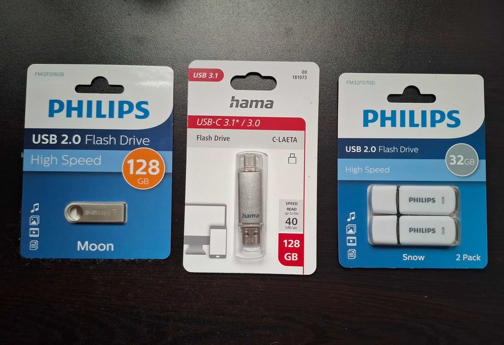Флаш памет Philips/Hama - 128GB/64GB