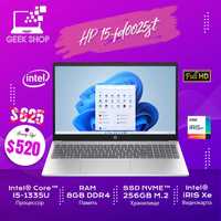 HP 15-fd0025st 15.6" Laptop/i5-1335U/8GB RAM/256GB SSD