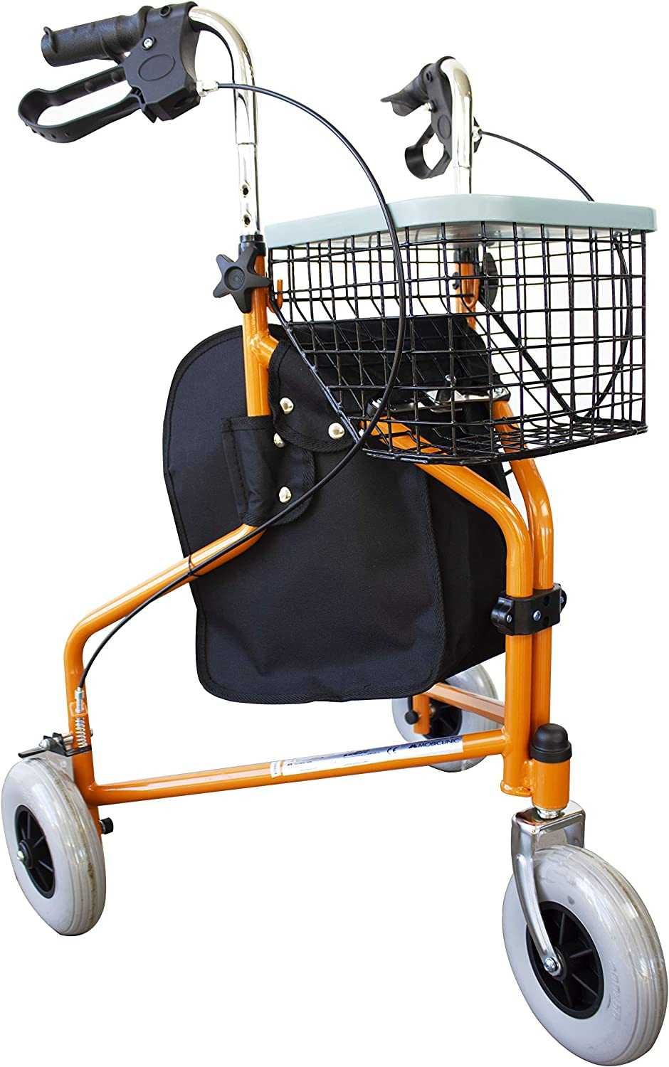 Rolator Mobiclinic  seniori si persoane cu handicap cu 3 roti. (NOU)