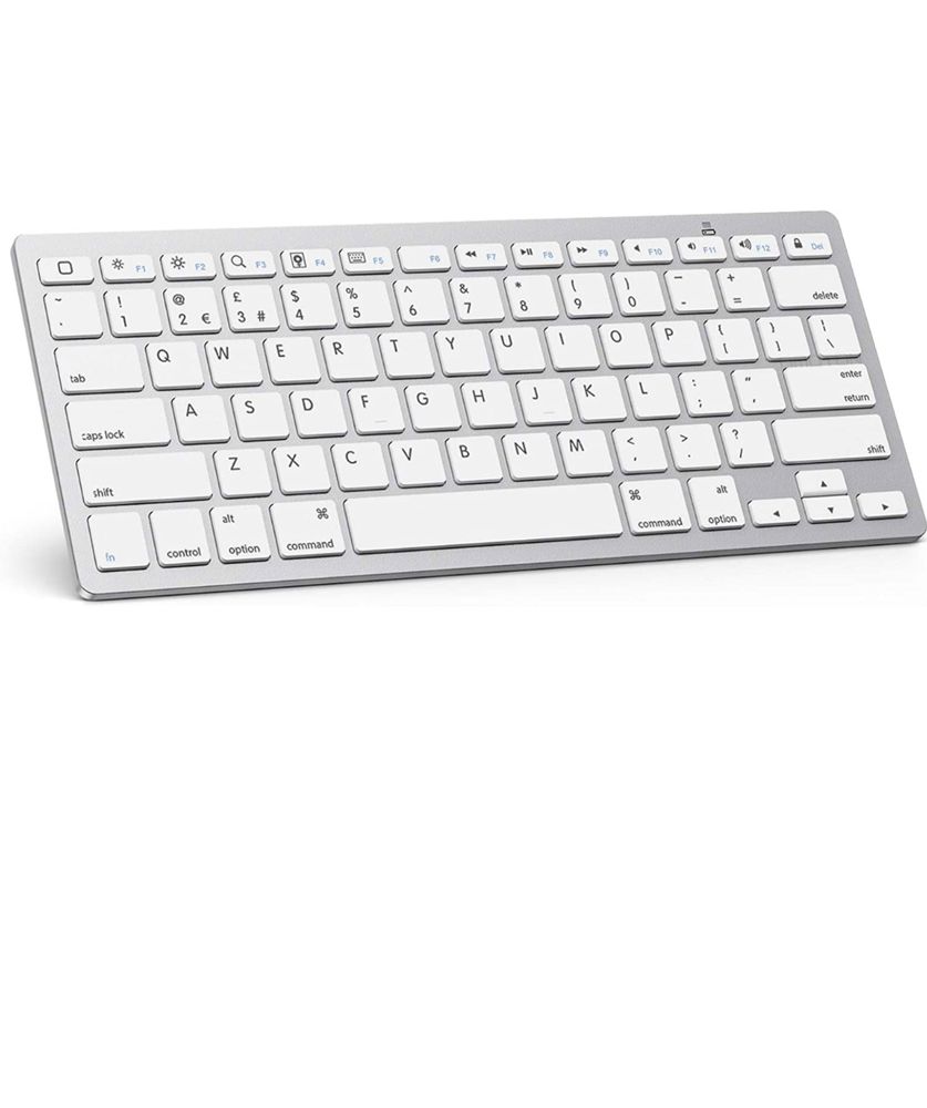 Tastatura wireless, slim, compatibila Desktop/Laptop/Apple Iphone/Ipad