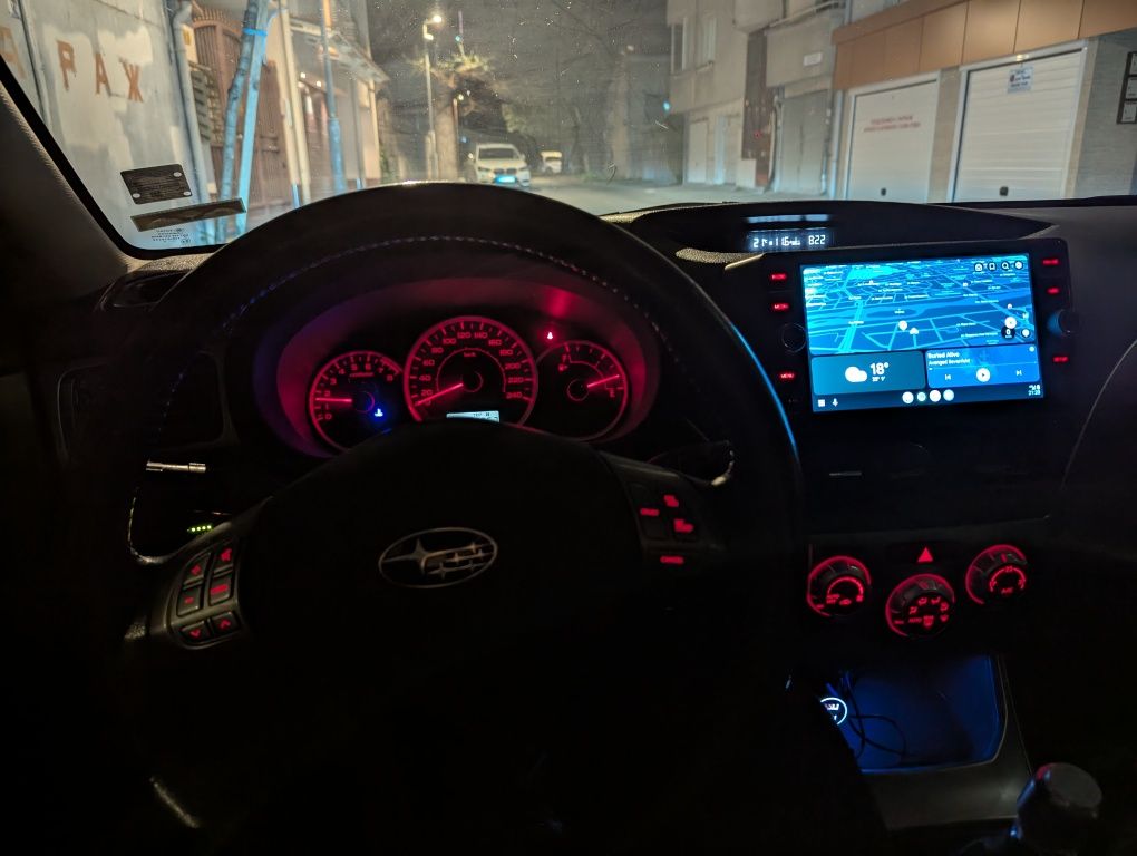 Subaru Impreza 2.0R Android LPG