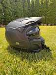 Casca MT Streetfighter ATV Enduro Cross prindere GoPro viziera fumurie