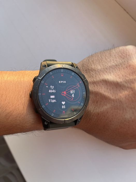 Garmin (EPIX), гармин, часы