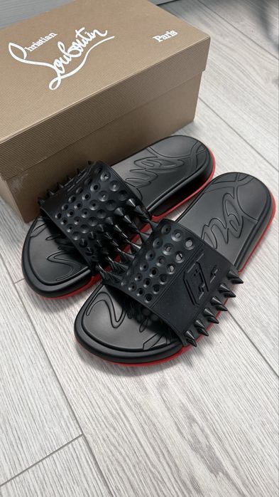 Чехли/Джапанки Christian Louboutin Take it Easy Slides 42