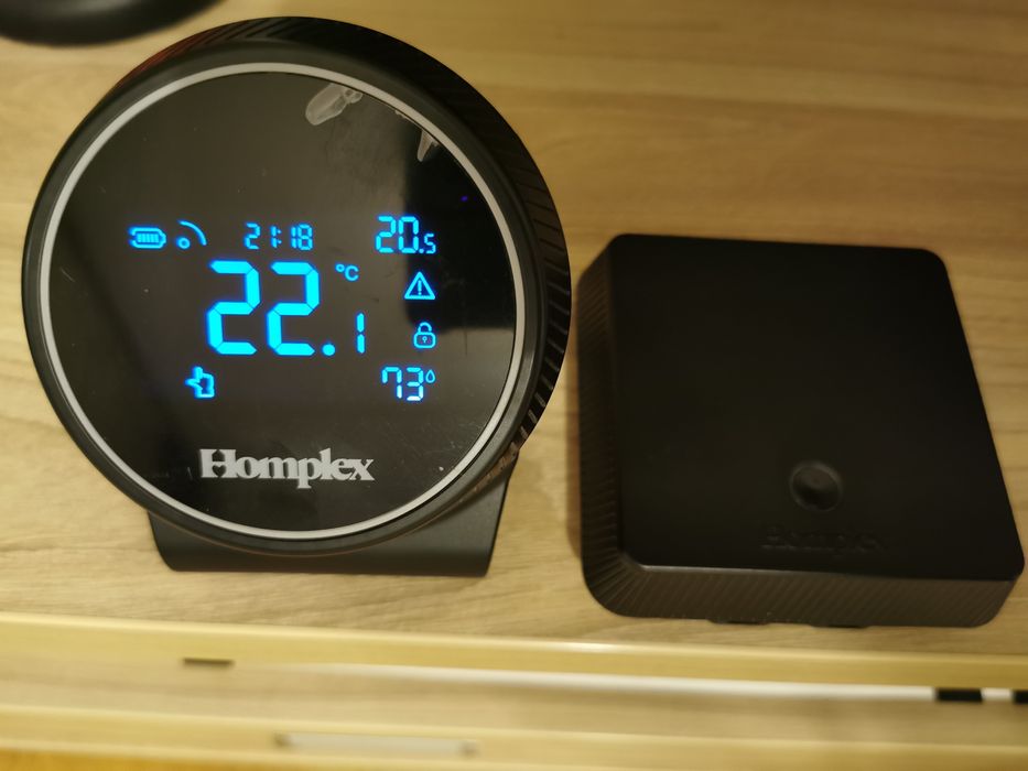 Termostat Smart-WiFi-Homplex NX1-Histereza 0.1