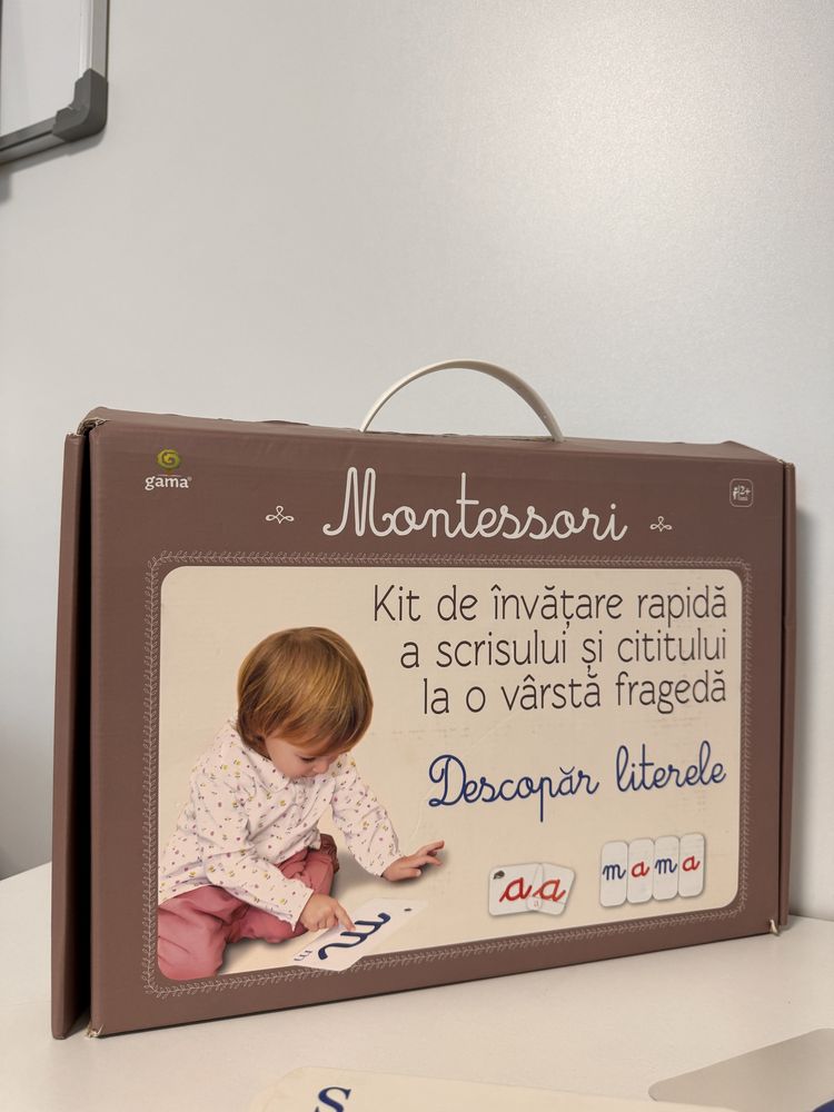 Joc Montessori ( Kit descopăr literele)