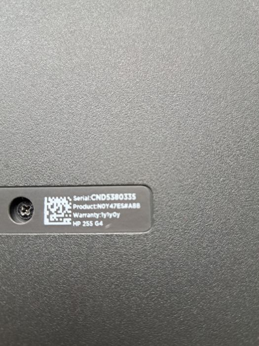 Laptop HP defect