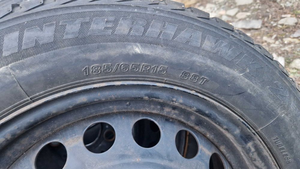 Cauciucuri iarnă pe jante de otel R 15